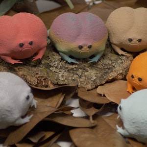 CUTE & CHUBBY Desert Rain Frog Figurines