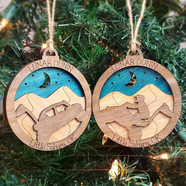 Indiana Dunes Ornament Etsy