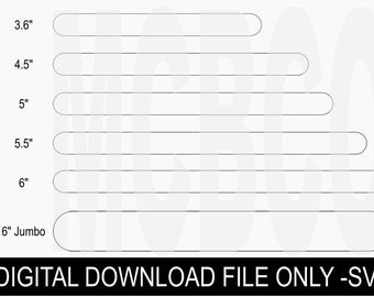 Popsicle Stick SVG / File tagliati al laser / ice cream stick svg / cakesicle SVG / vector / Digital download svg