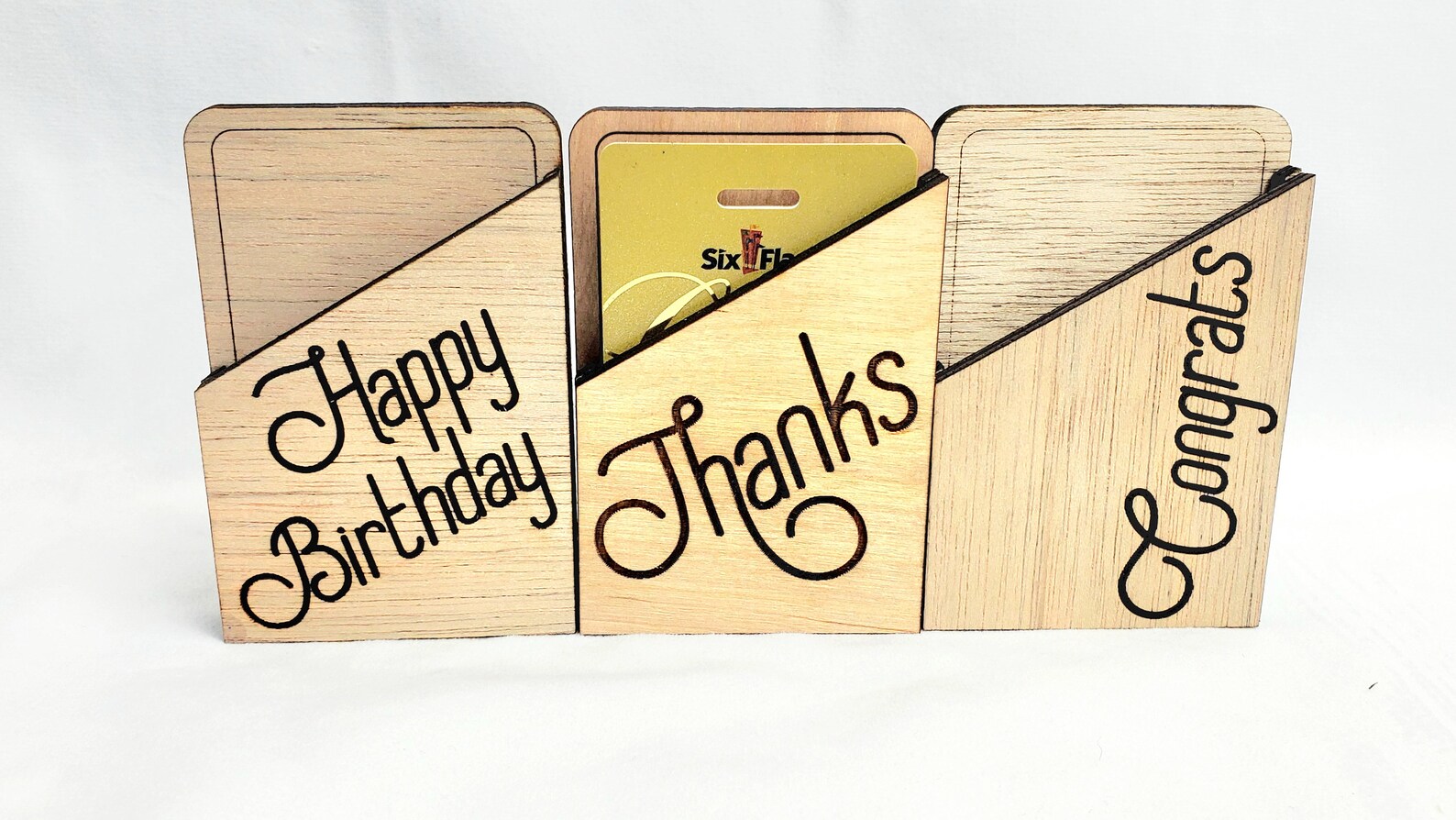 Gift Card Holder SVG File Digital Download Congrats Etsy