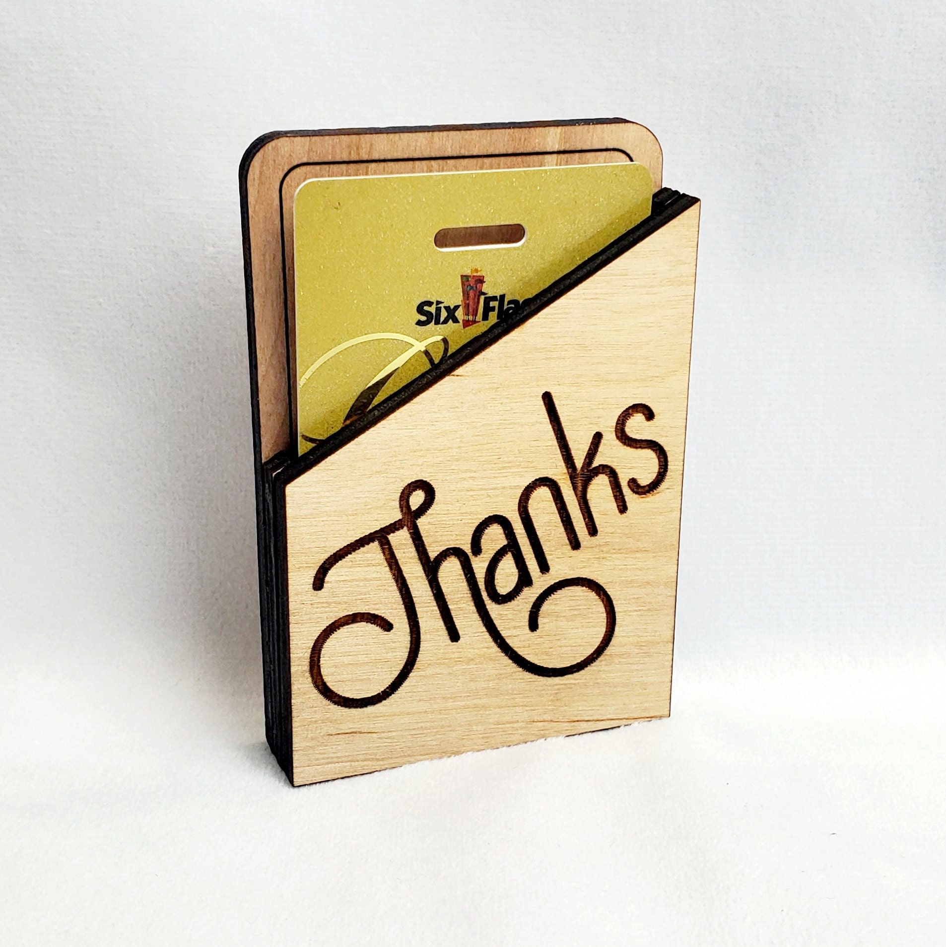 Gift Card Holder SVG File Digital Download Congrats Etsy