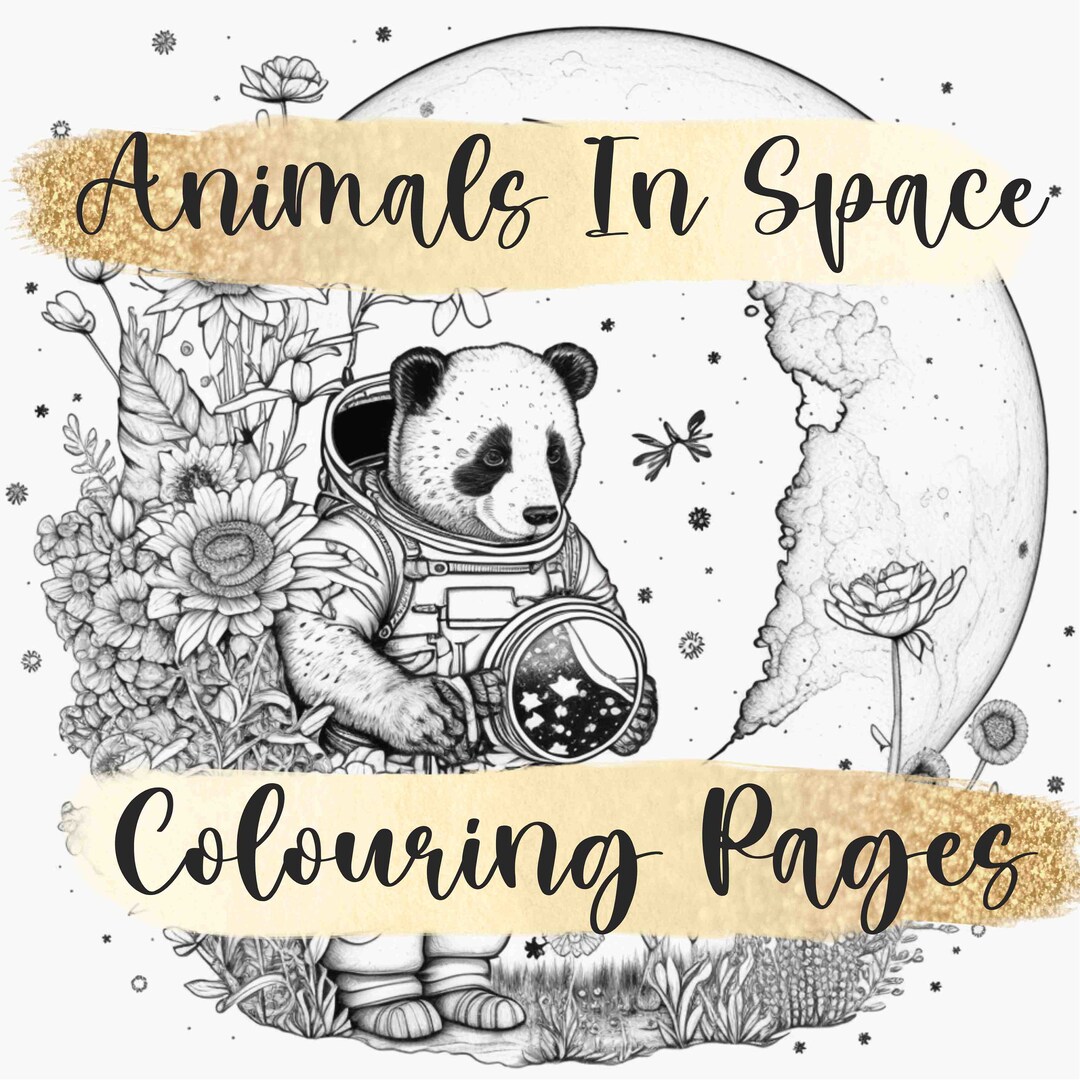 Adult Colouring Pages, Printable Colouring Pages, PDF Print, Animals ...