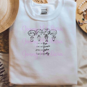 Gouden meisjes gesneden bestand SVG, gouden meisjes, gouden meisjes fan, T-shirt, mok, de idee van de gift van de verjaardag, Home decor DIY, cadeau voor haar, SVG cutfile