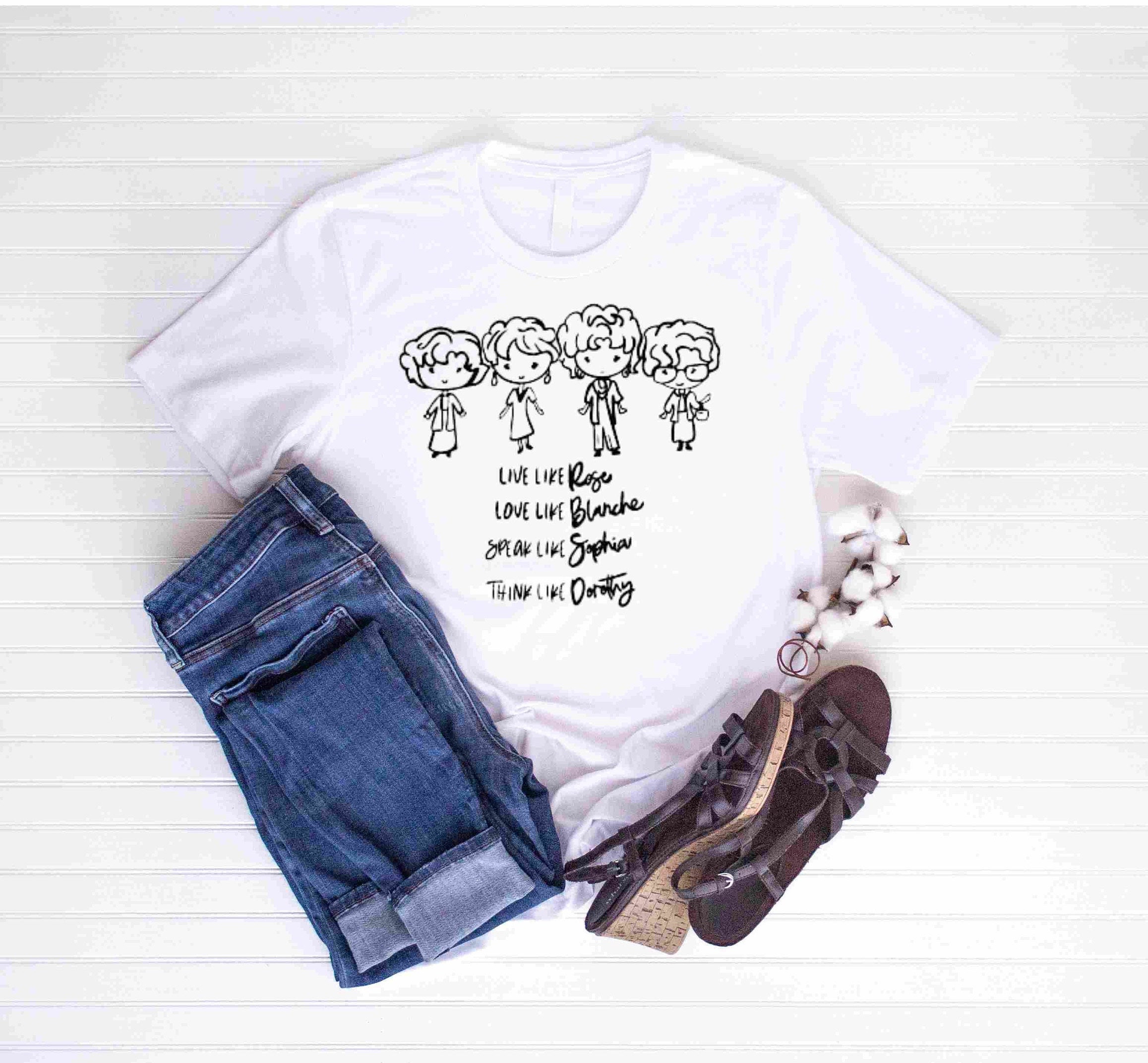 Golden Girls cut file SVG, Golden Girls, Golden Girls Fan, Sitcom, T-…