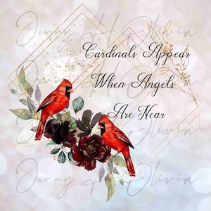 Kardinal, Roter Kardinal PNG, Kardinäle erscheinen, wenn Engel in der Nähe sind, In Erinnerung, Geschenk, Beileidsgeschenk, Weihnachtsverzierung, Weihnachtsdekor, PNG