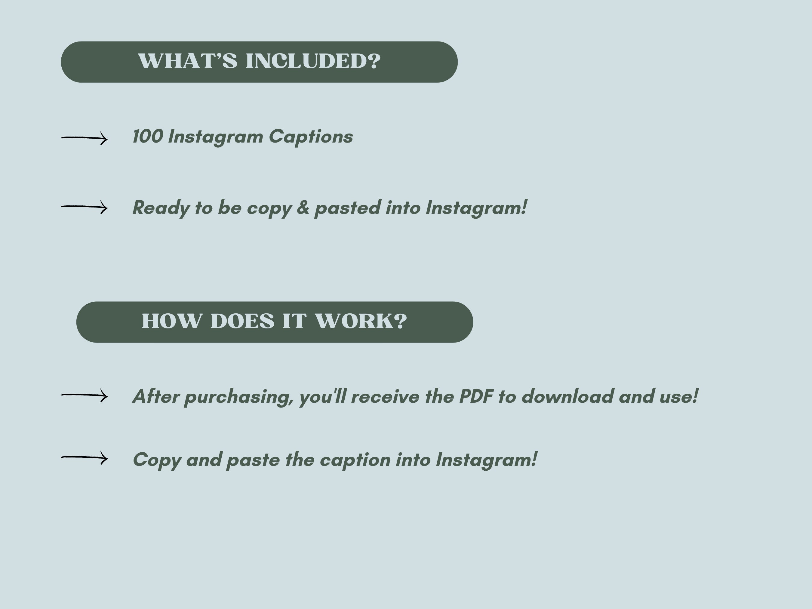 Instagram Captions for Nature Lovers Instagram Marketing Etsy