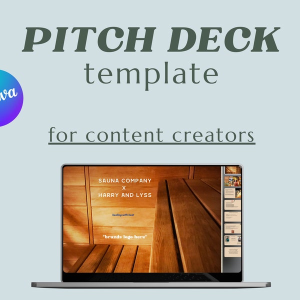 Pitch Deck Template | Content Creators