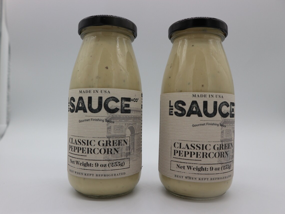 Classic Green Peppercorn Finishing Sauce 2pack Low sugar Etsy