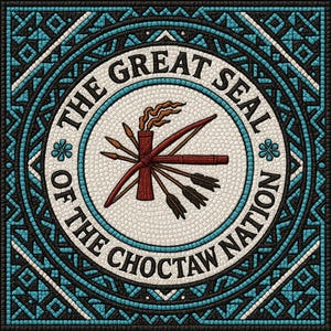Reimagined Choctaw Nation Seal- PNG-Digital Download