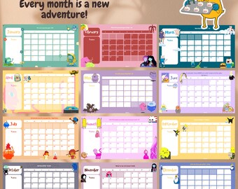 2023 Adventure Time Calendar - Etsy