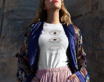 Visualize T-Shirt, Spiritual T-Shirt, Magical T-Shirt, Mystical T-Shirt, Cosmic T-Shirt, Boho T-Shirt, Hippie T-Shirt, Unisex T-Shirt