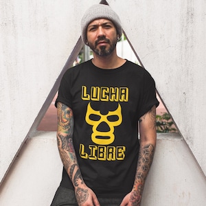 Lucha Libre Orale T-Shirt, Luchador T-Shirt, Wrestling T-Shirt, Luchador Mask T-shirt,  Unisex t-shirt