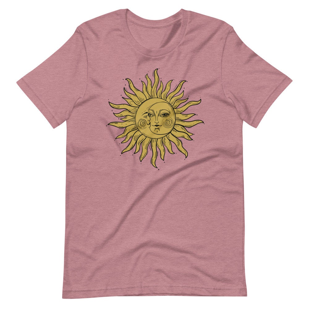 Sun & Moon T-Shirt Spiritual T-Shirt Boho T-Shirt Hippie | Etsy