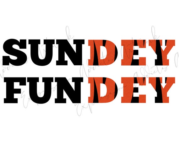 Who Dey png | Cincinnati Football | SunDey FunDey png