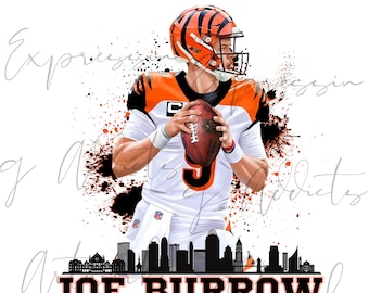 Joe Burrow making Cincinnati Great Again | Funny Saying | Joe Burrow PNG | Super Bowl PNG | Bengals PNG