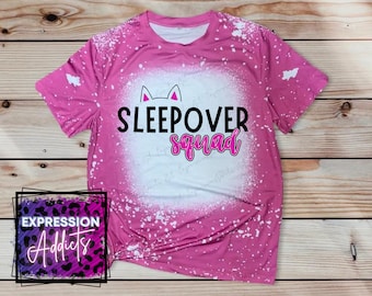 Sleepover Squad PNG&SVG SVG Sublimation Design Cricut Design Silhouette Design Sleepover Png Squad Png Sleepover Svg Squad Svg