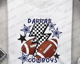 Cowboy Stars PNG, Football Game Day Artwork (Digital Download)