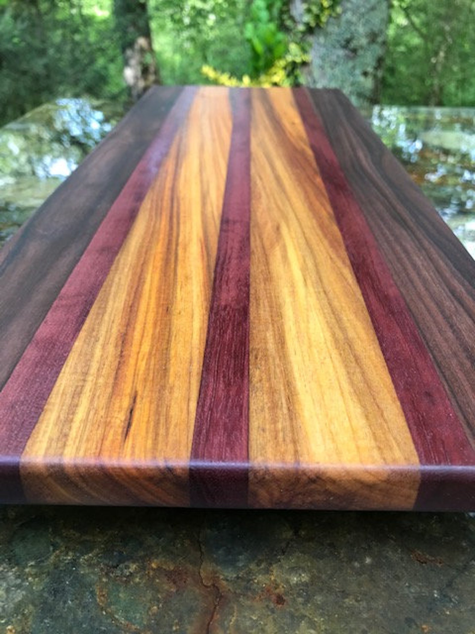 Exotic Wood Cutting Board Etsy