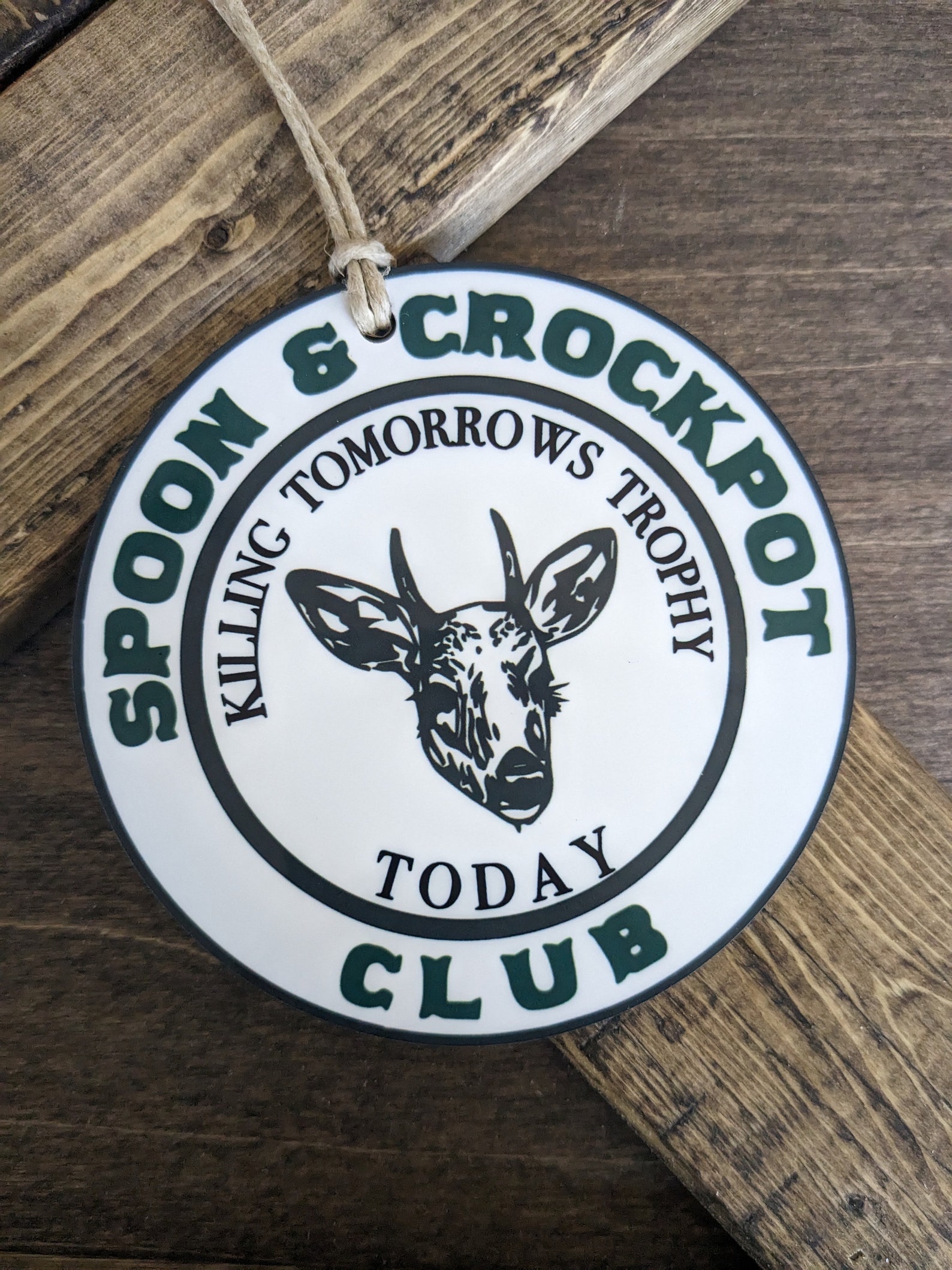 Spoon & Crockpot Club Sublimation Ornament Etsy