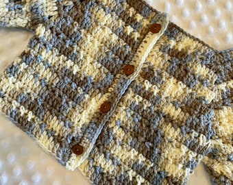 Handmade baby sweater