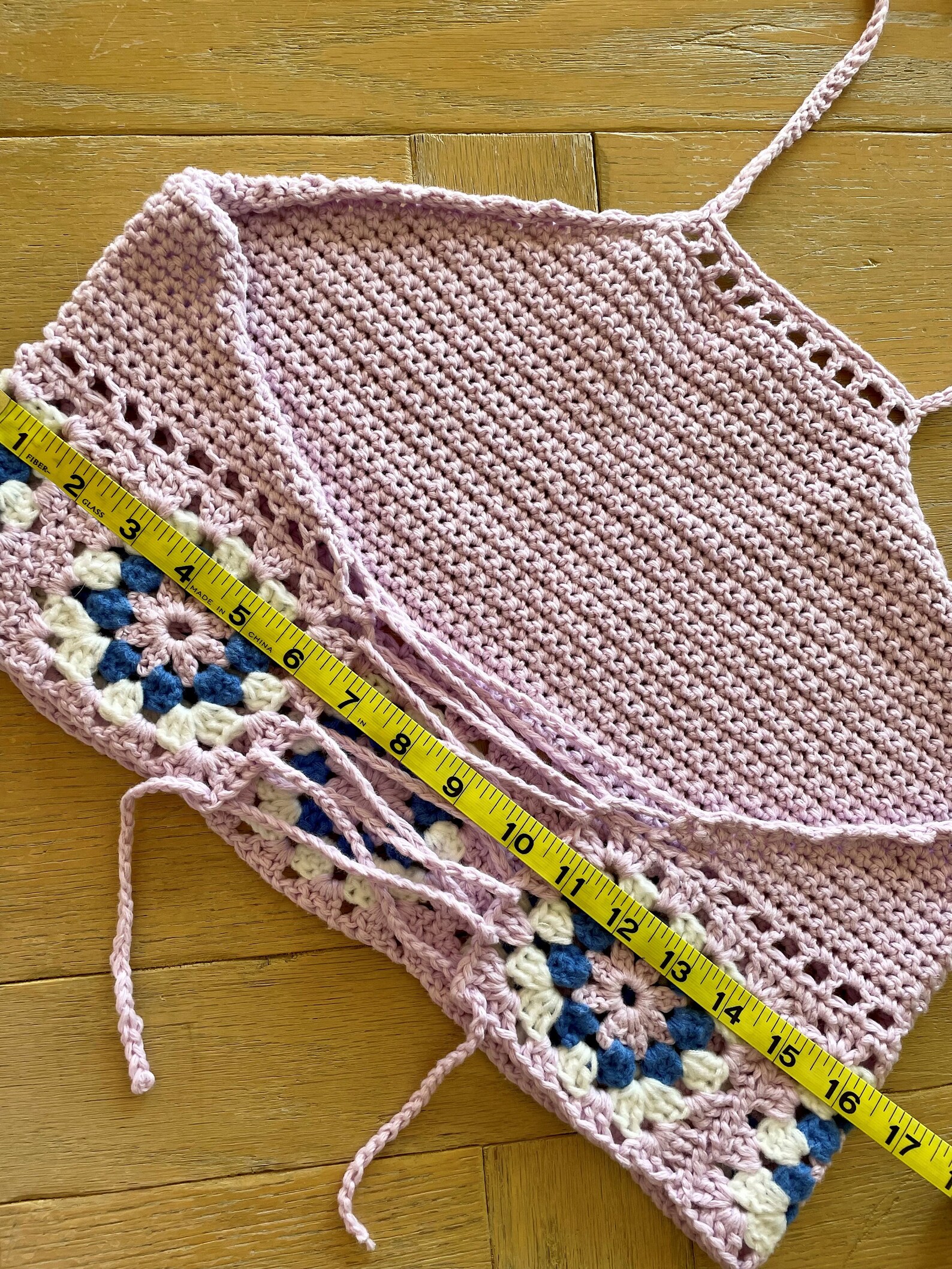 lilac halter top