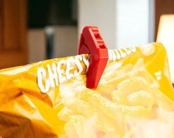 Over engineered 3D Printed Chip Clip - Keep Your Snacks Fresh in Style!