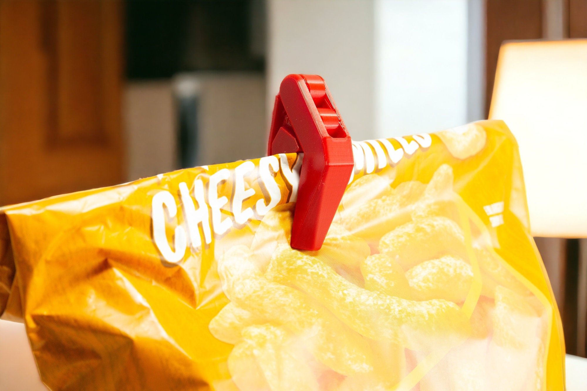 Over Engineered 3D Printed Chip Clip - Keep Your Snacks Fresh in Style ...
