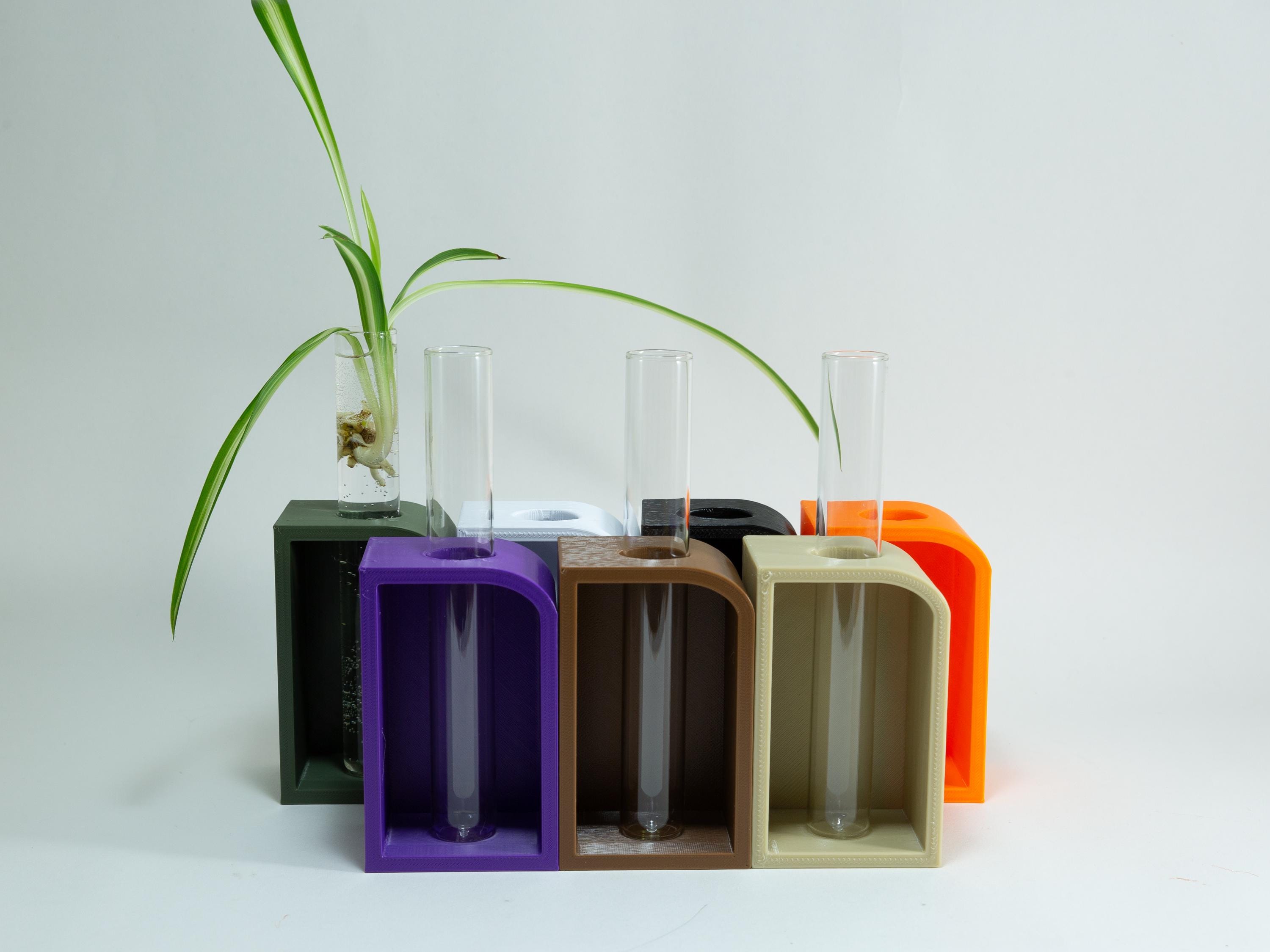 Geometric Wall Propagation Station Floating Test Tube Holder - Etsy