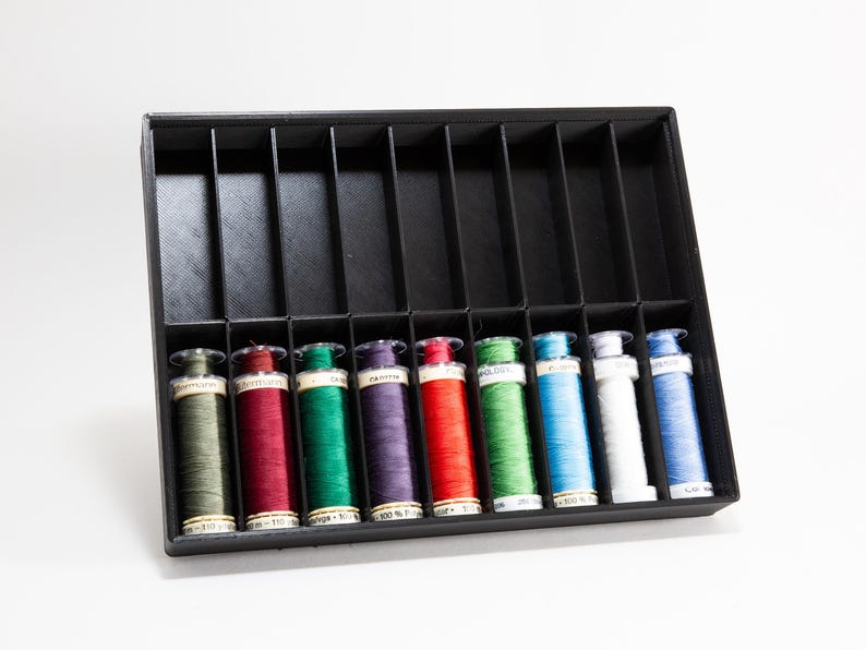 Sewing Thread and Bobbin Organizer | 18 Spool Thread Holder - Etsy