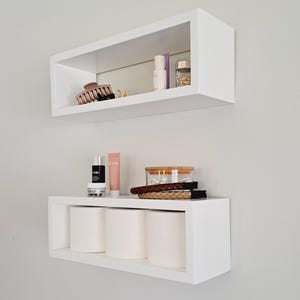 Mensola sospesa, Mensola porta carta igienica, Mensole per bagno, Porta carta igienica a parete, Mensole sospese, Decorazioni per il bagno dei bambini