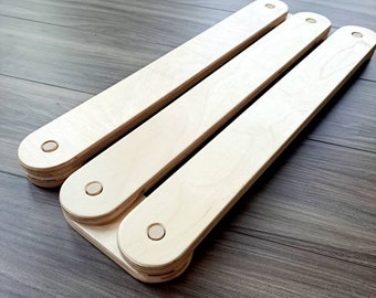 Poutre d’équilibre de gymnastique Montessori en bois, planche d’équilibre pour 18mos à 8 ans, jouet d’équilibrage pour bébé, meubles Montessori, cadeau de Noël