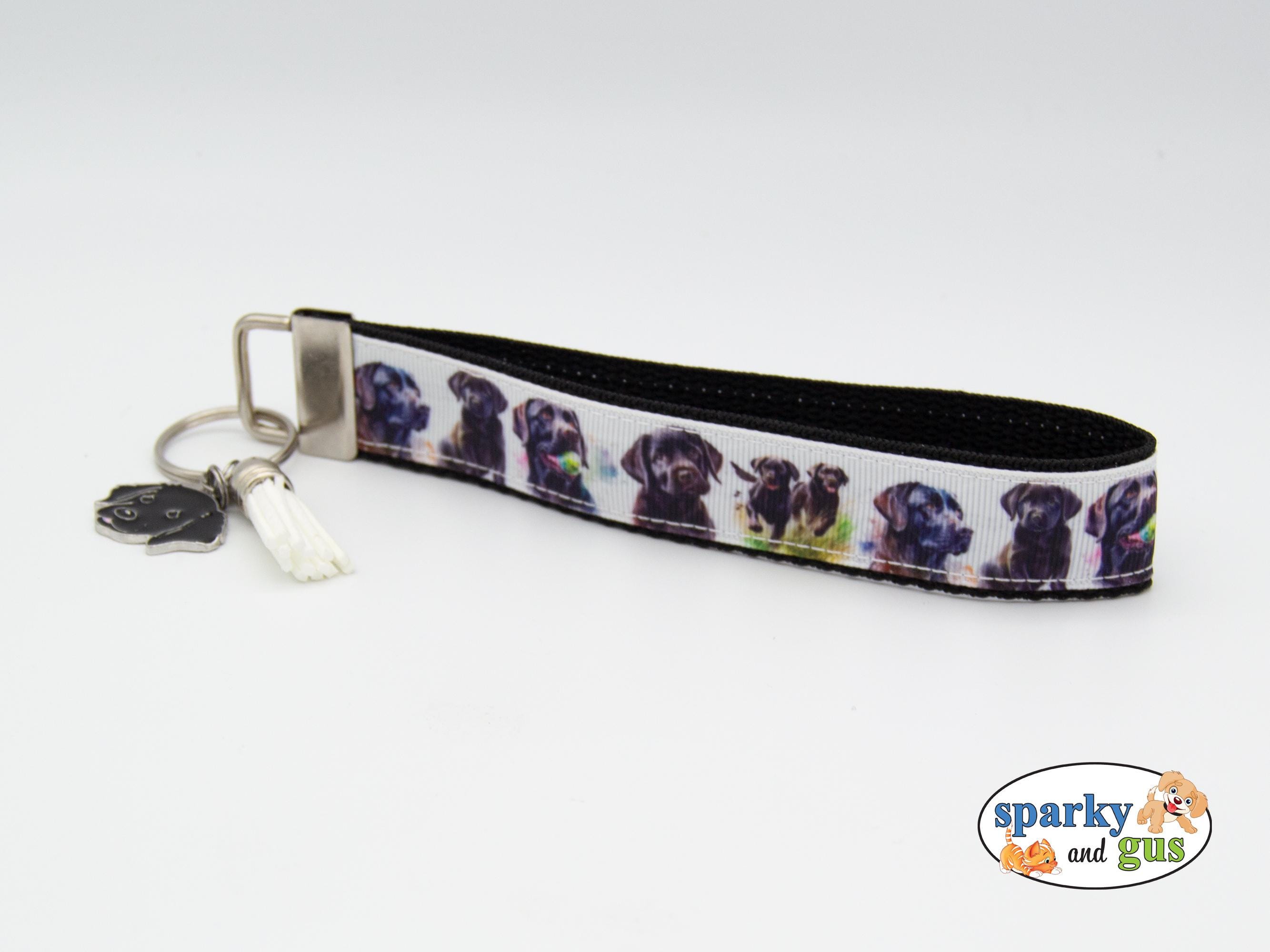 Black Lab Keychain: Tassel, Charm - Etsy