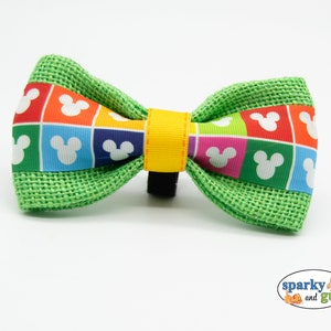Mouse Ears Dog Bowtie | M/L Bow Tie |