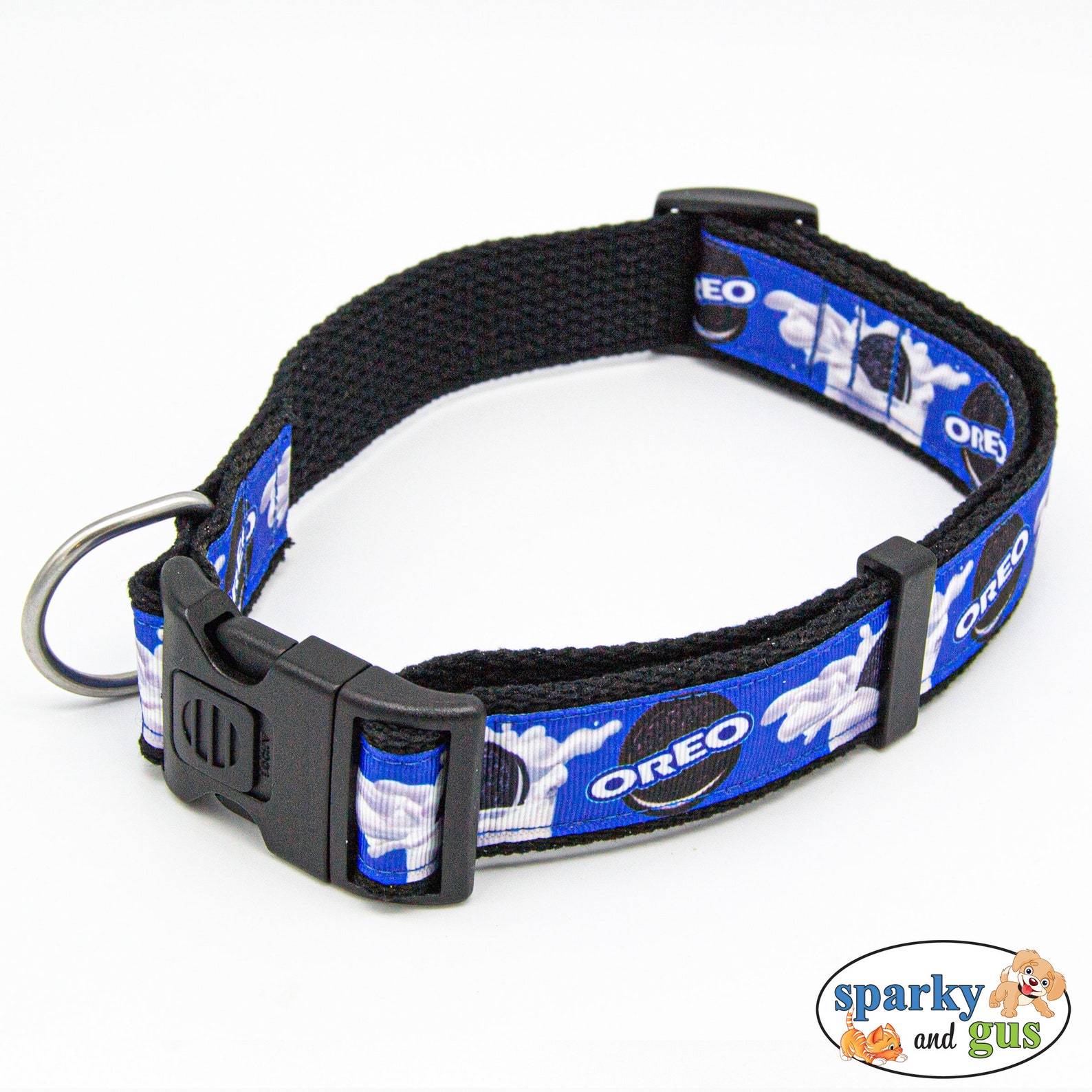 Dog Collar Sandwich Cookie Inspired Dog Collar Adjustable Etsy