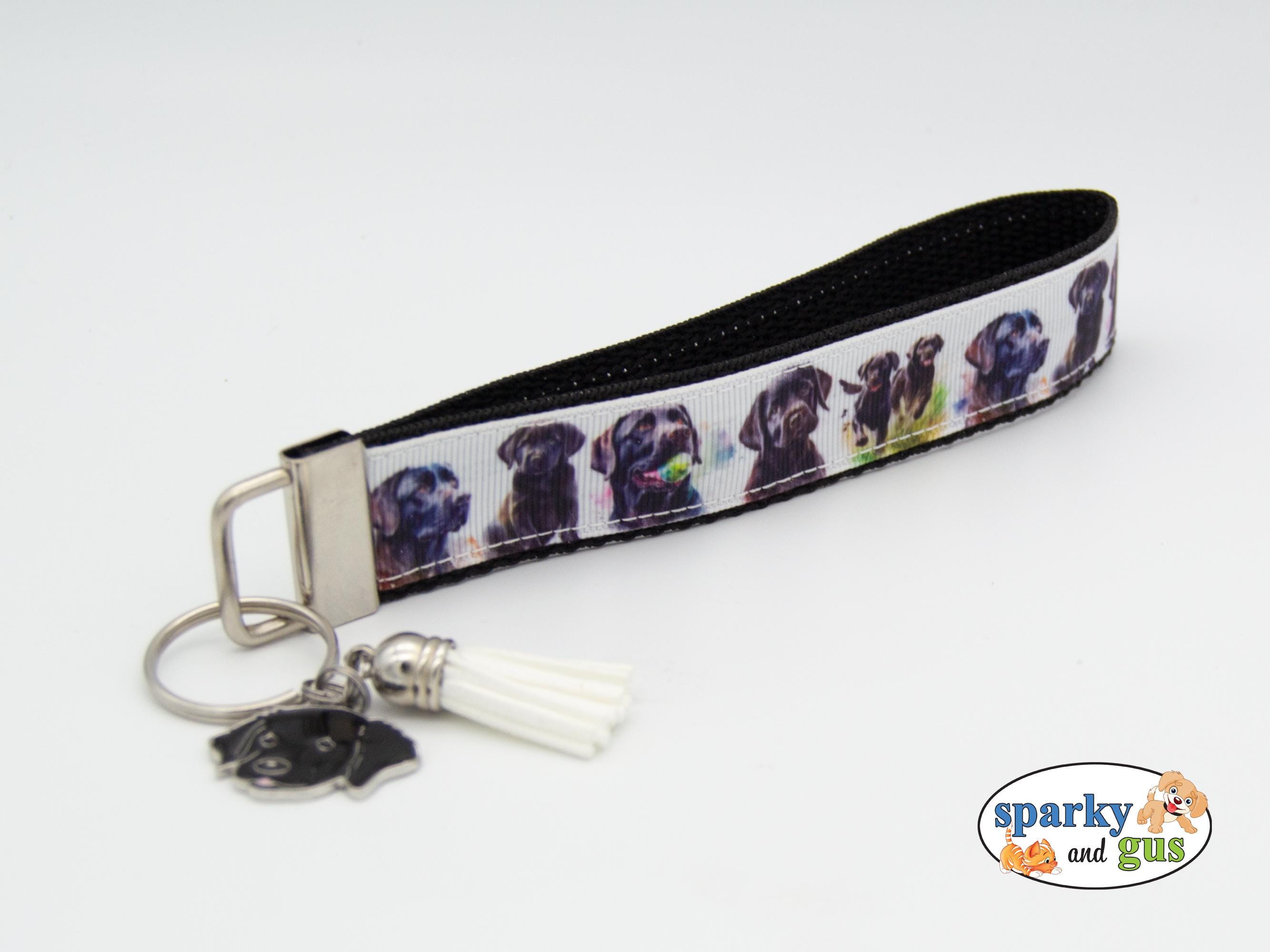Black Lab Keychain: Tassel, Charm - Etsy