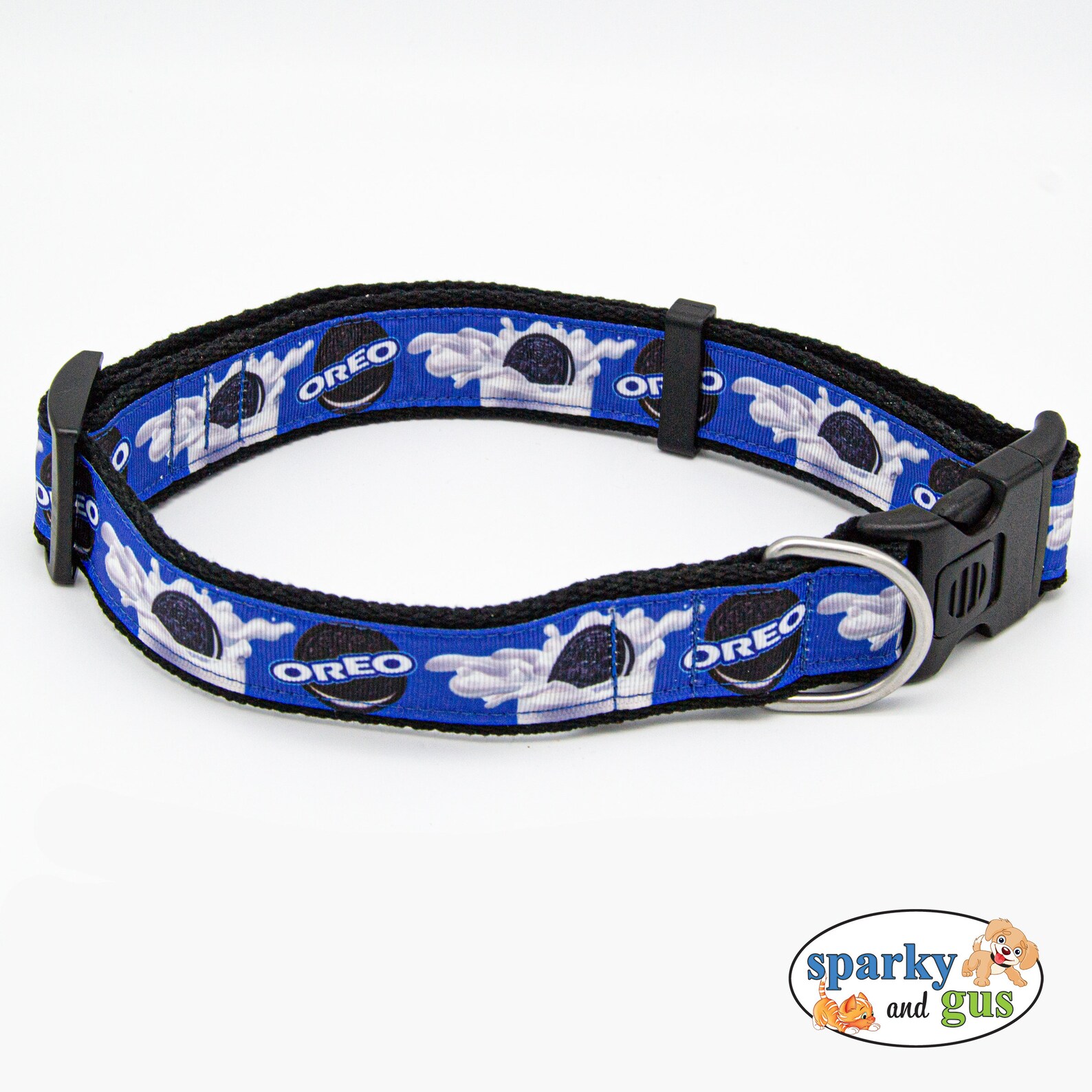 Dog Collar Sandwich Cookie Inspired Dog Collar Adjustable Etsy