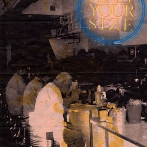 Feast Your Size Poster Zine