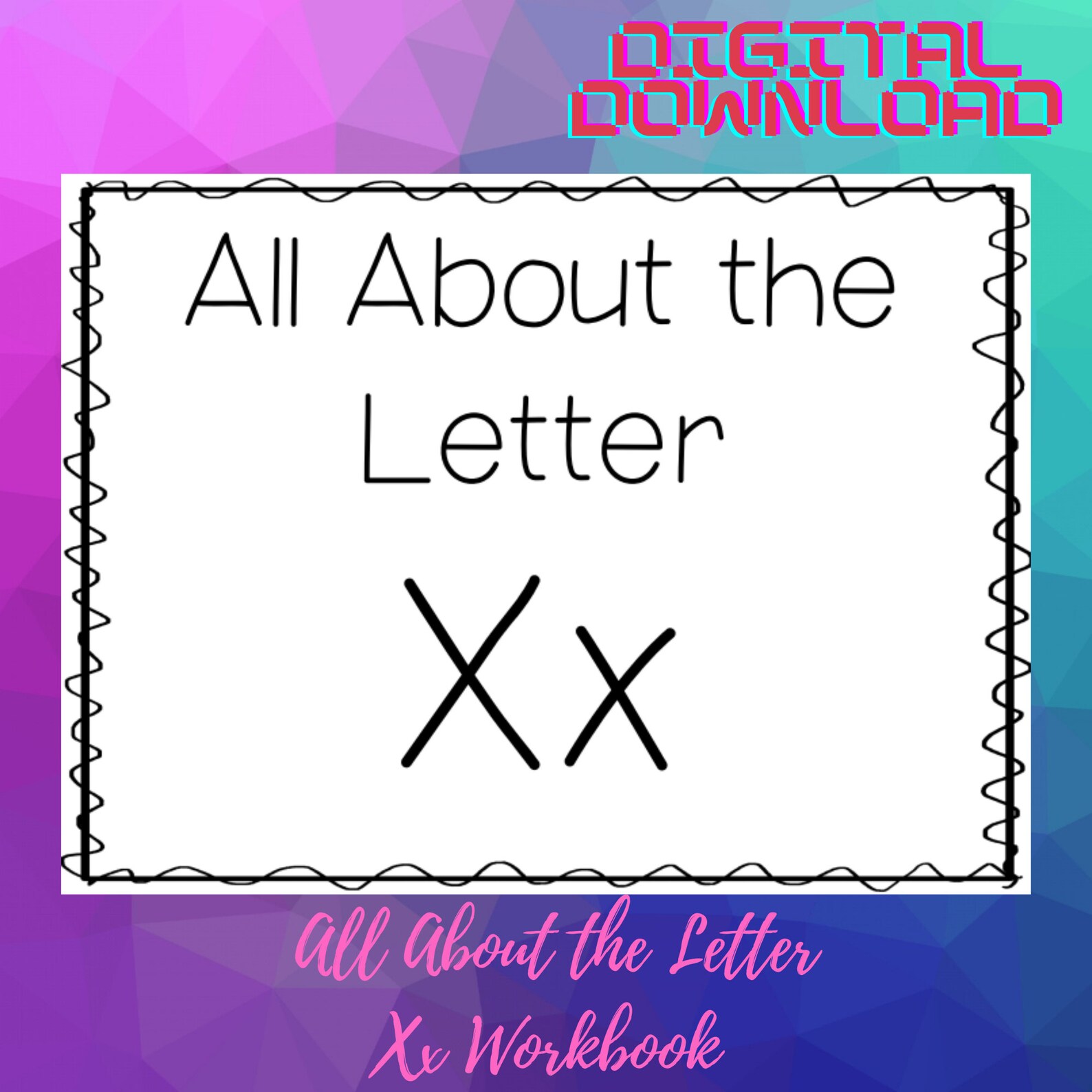 All About the Letter Xx Workbook Letter Xx Practice Sheets - Etsy UK