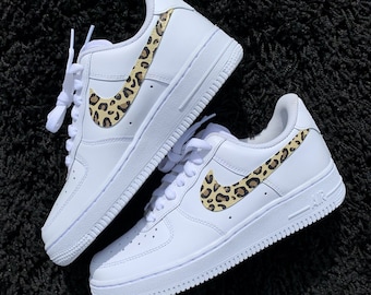 cheetah print nike air forces