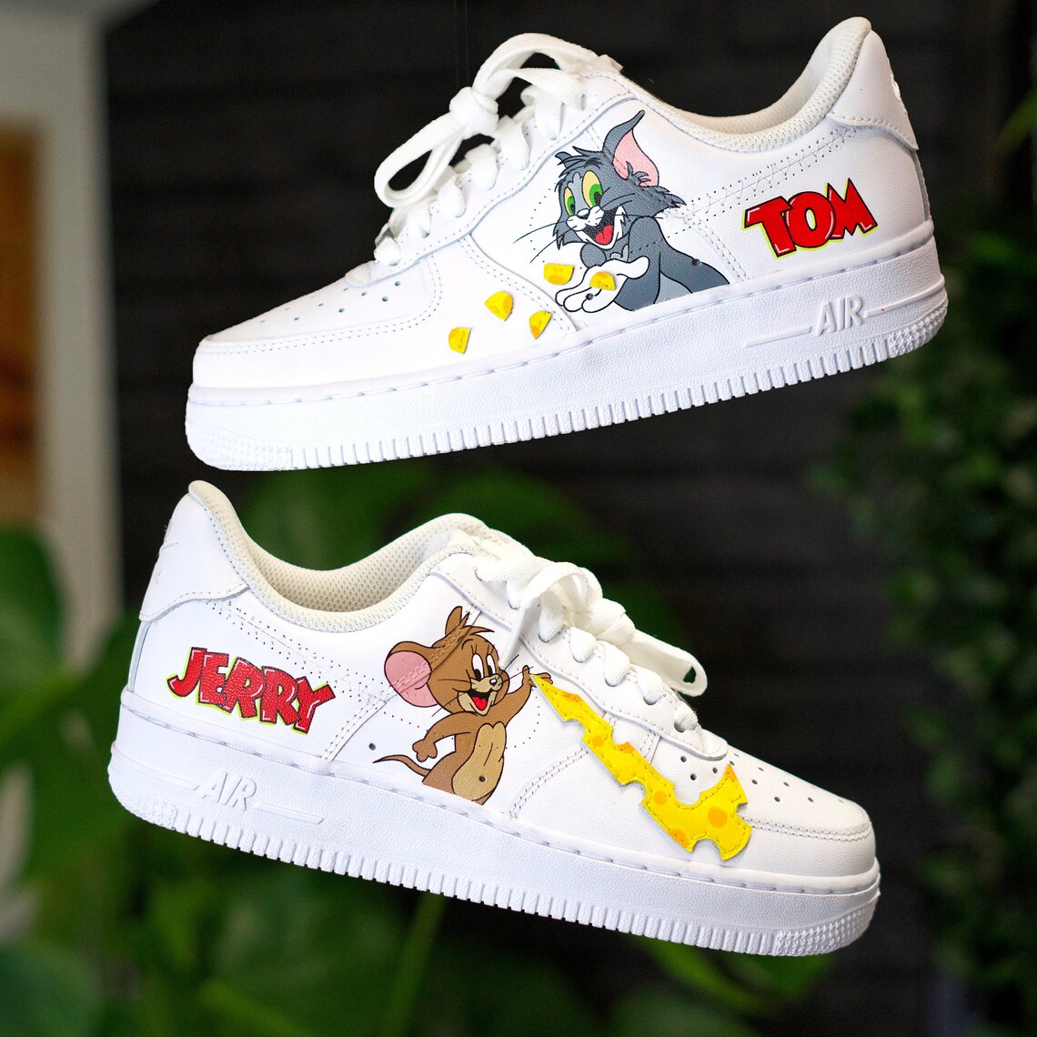 nike air force one tom et jerry