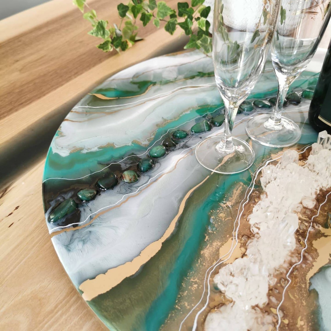 Epoxy resin tray Etsy