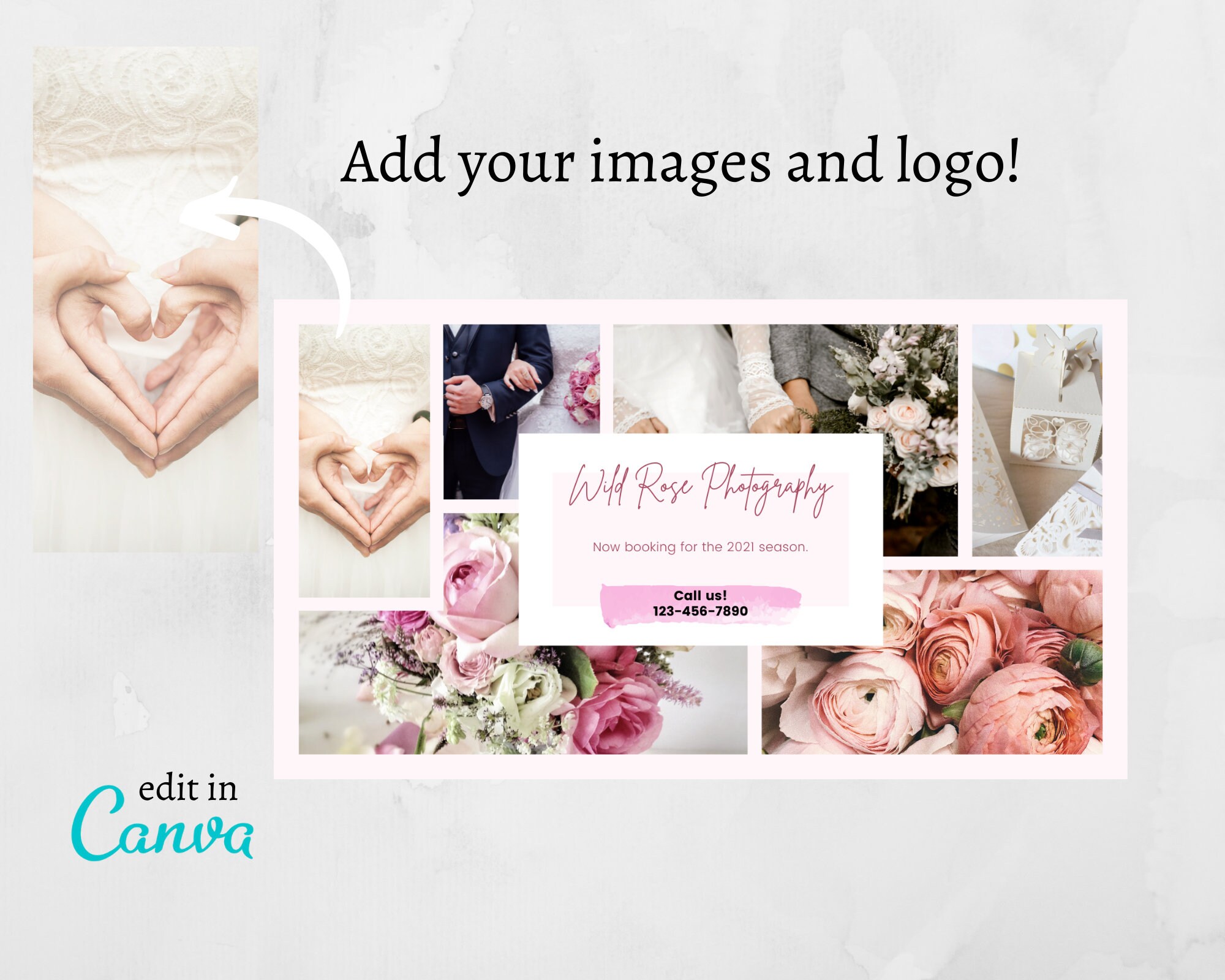 Facebook Cover Template Wedding Photographer Facebook Cover Etsy