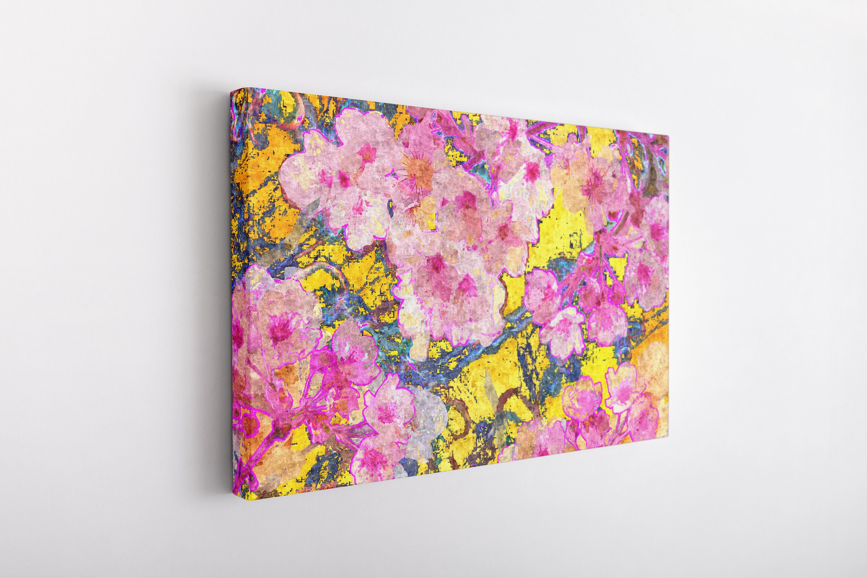 Blumenmalerei für Wohnzimmer und alle Räume des Hauses. | Etsy