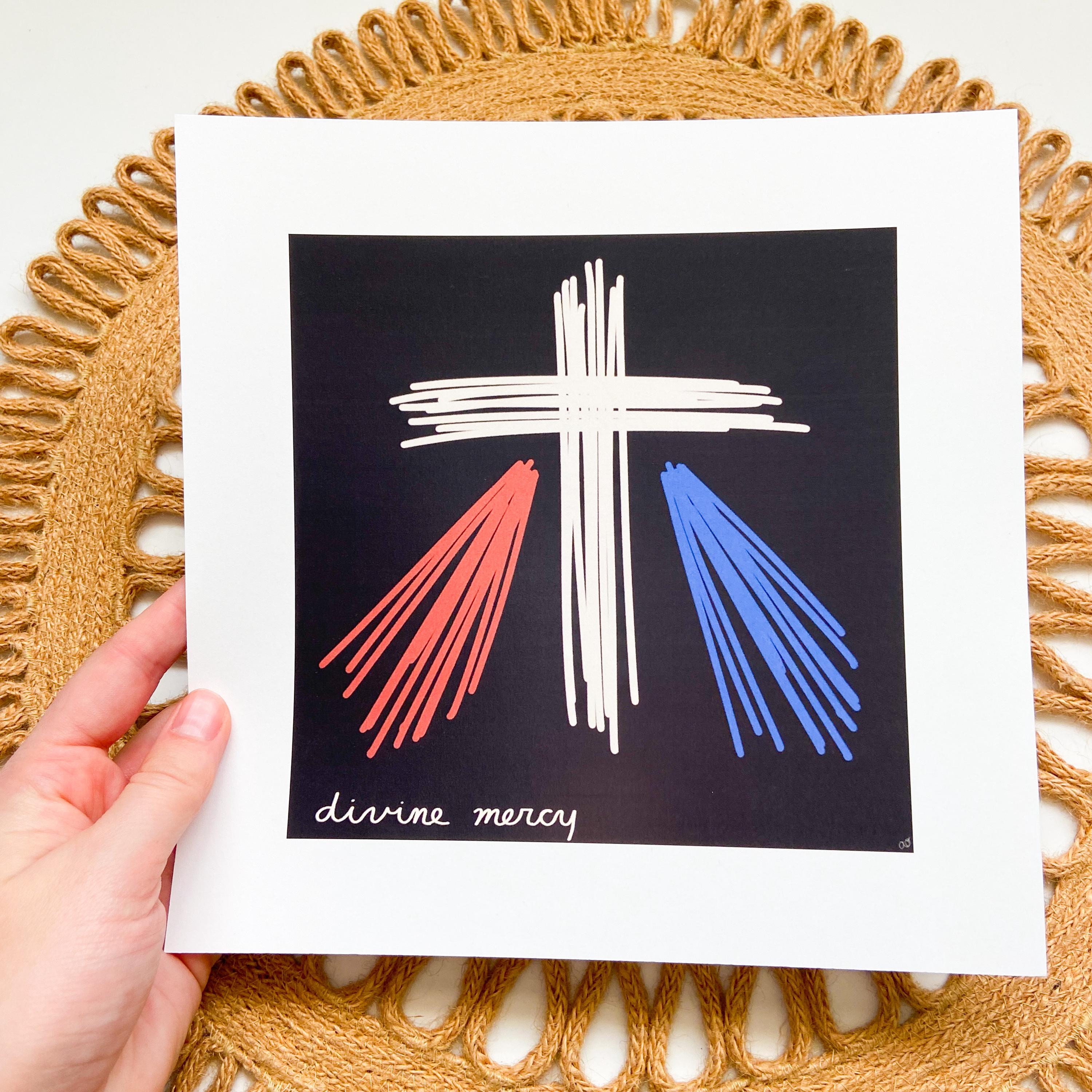 Divine Mercy Print - Etsy