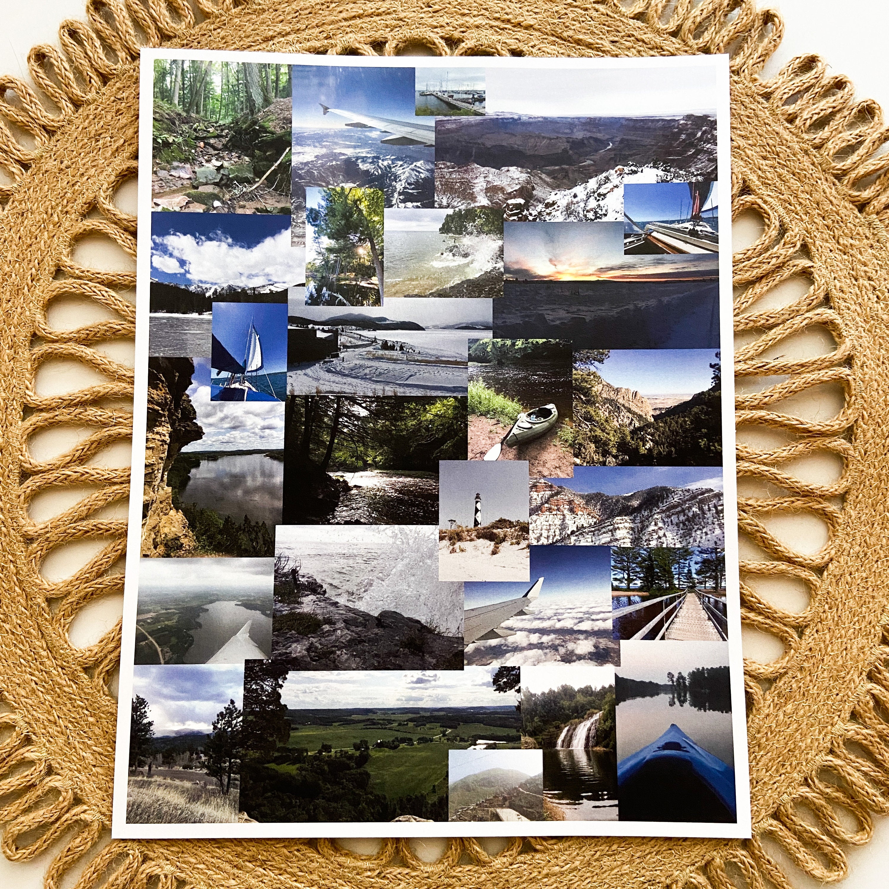 Fun Adventure Collage Adventure Photo Collage Prints - Etsy