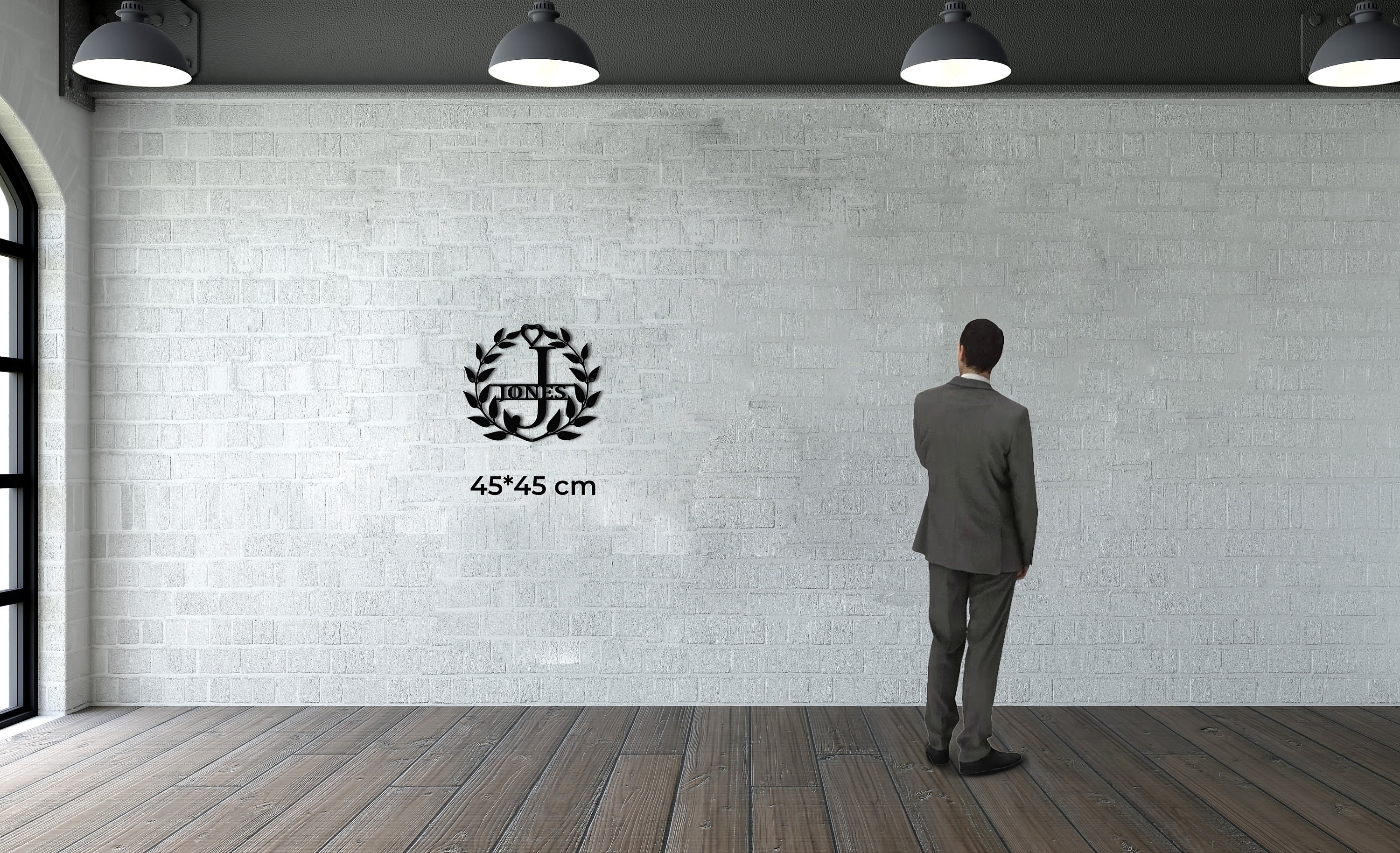 Wanddekoration aus Metall Wandbehang aus Metall | Etsy