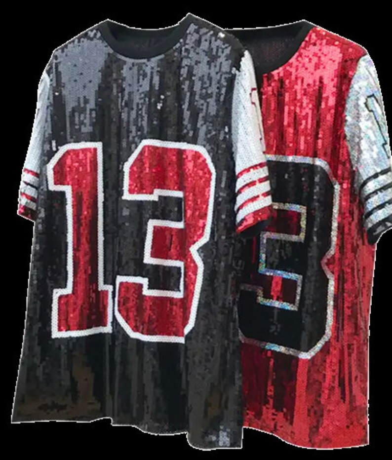 13 Sequin Jersey Etsy