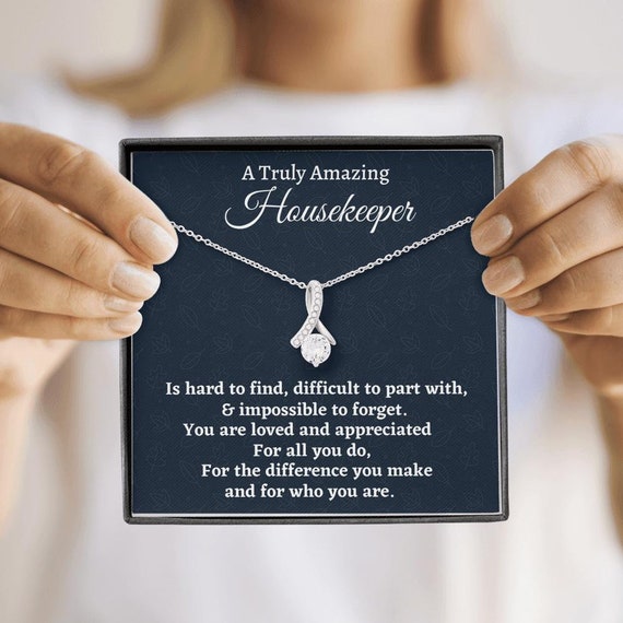 Housekeeper Gift Appreciation Gift For A Housekeeper Etsy