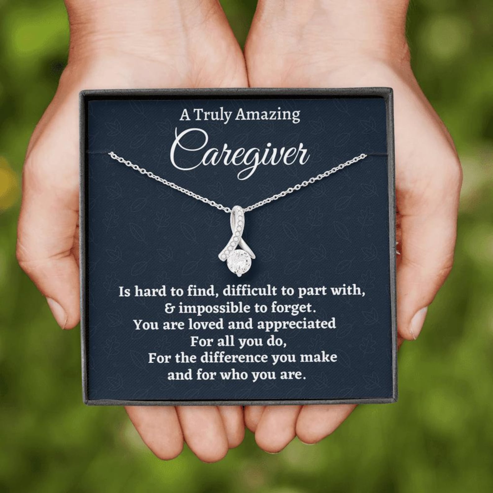 Caregiver Gift Appreciation Gift For A Caregiver Beautiful Etsy