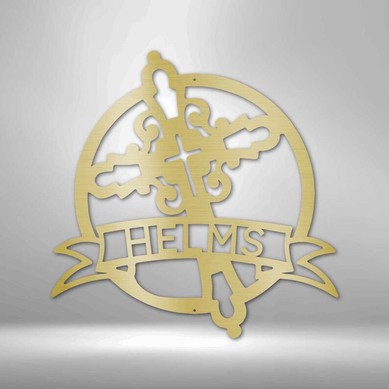 Custom Unique Design Metal Cross Art, Decorative Cross With ...